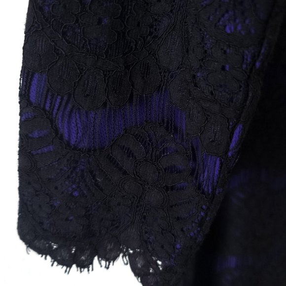 French Connection Leana Lace Flared Dress – 8 - Picture 9 of 15